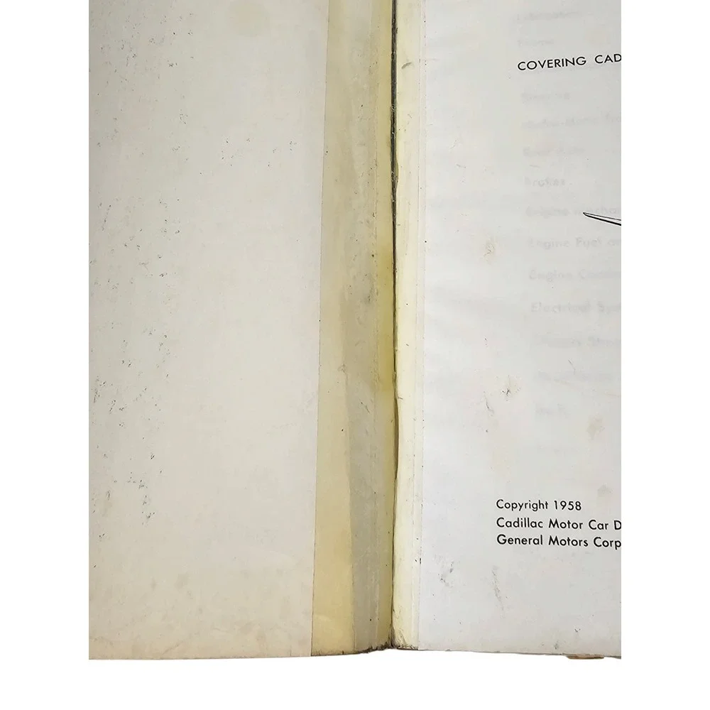 1959 Cadillac Shop Manual‎ Covering 1959-67 Passenger Cars and 68 Chassis